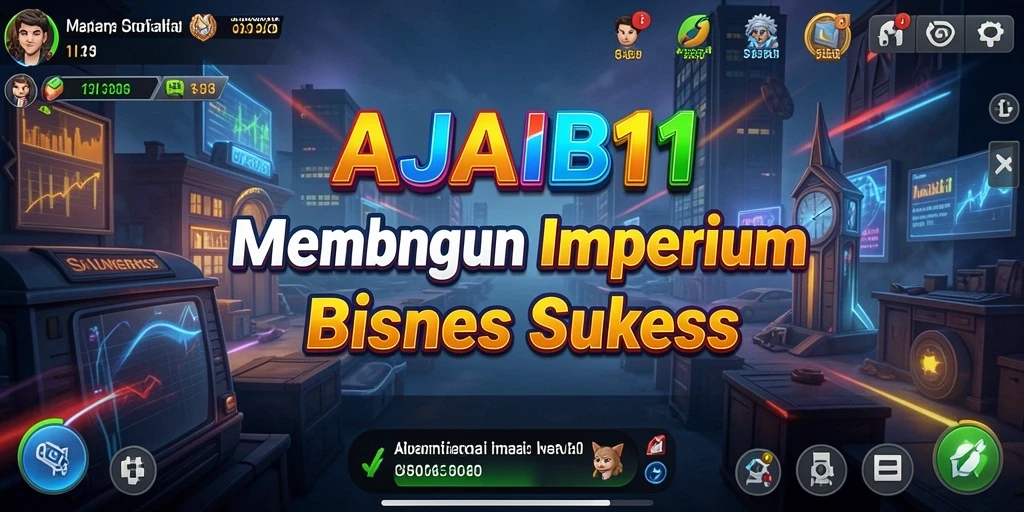 Screenshot AJAIB11 menampilkan gameplay Tycoon yang menarik dan strategi bisnis yang kompleks.