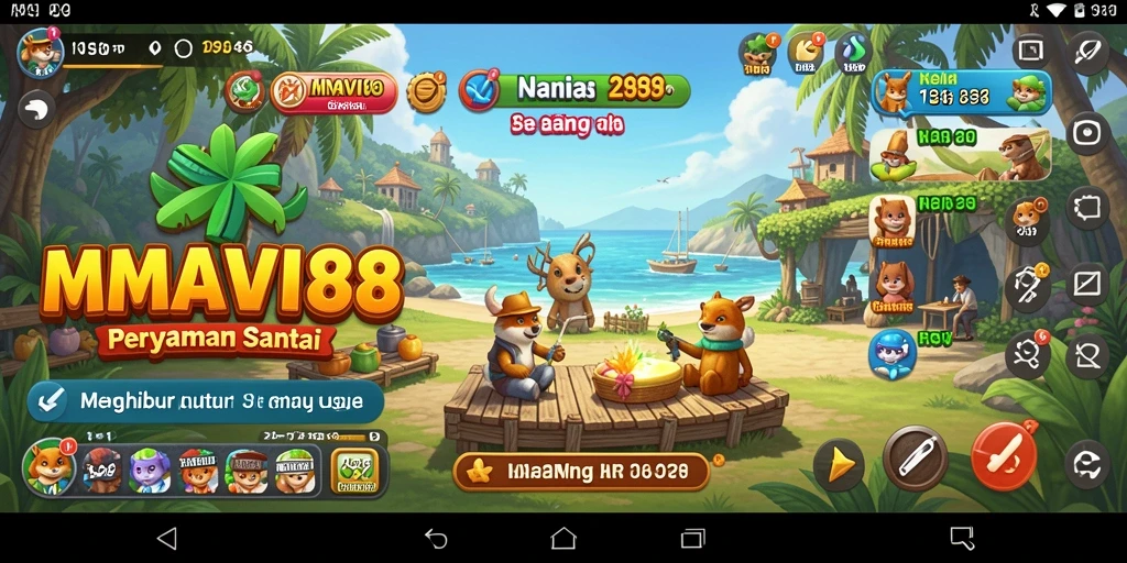 Screenshot gameplay AMAVI88 yang menunjukkan keseruan permainan Casual.