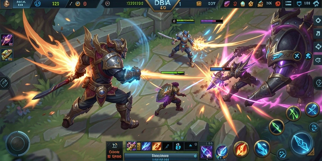Tampilan gameplay DKK yang menegangkan dan penuh strategi.