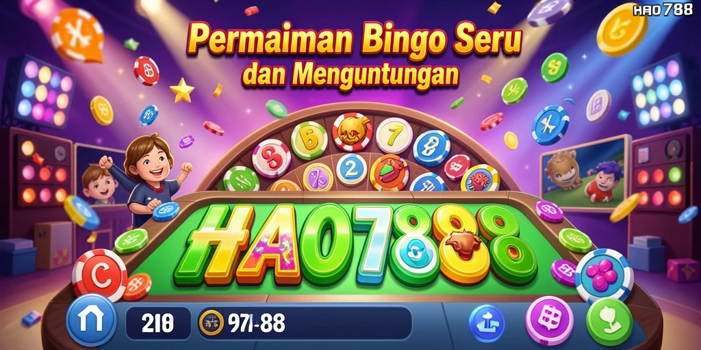 Screenshot gameplay Bingo yang menampilkan keseruan permainan.