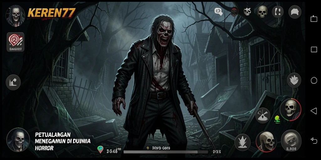 Gameplay KEREN77 yang menegangkan dan menyeramkan.