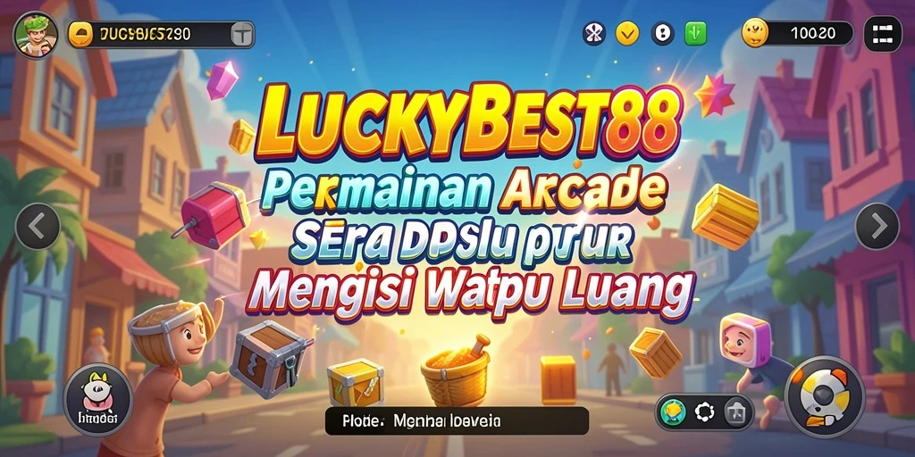 Tangkapan layar dari gameplay seru LUCKYBEST88 di arena Arcade.