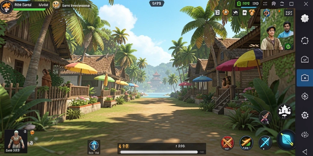 Screenshot utama RP8 menampilkan momen mengasyikkan gameplay yang seru.